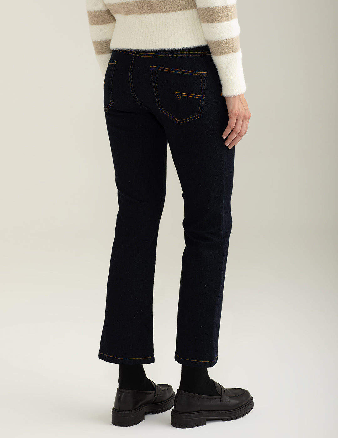 Pantalone in denim stretch donna blue black fw24w17pd cc-a1202 Pantalone in denim stretch