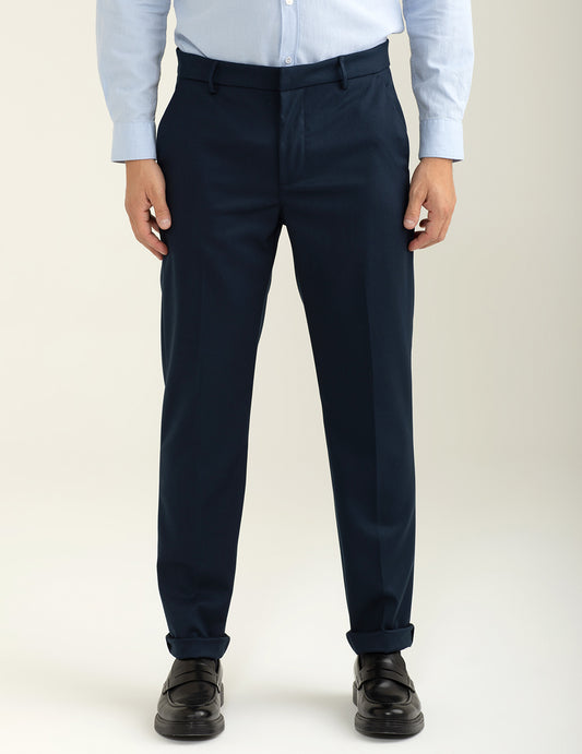 Pantalone in tinta unita modello 