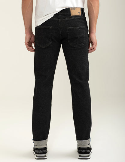 Pantalone in denim leggermente elasticizzato