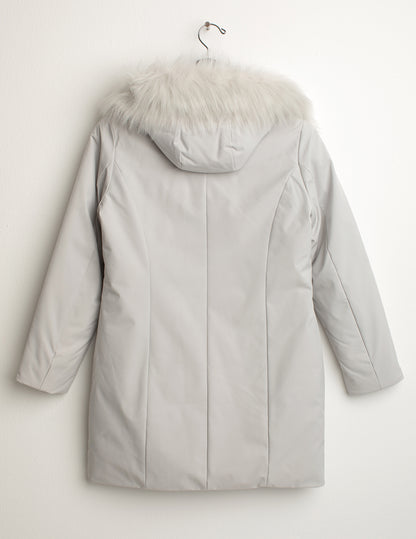 Giubbotto in soft-shell con cappuccio