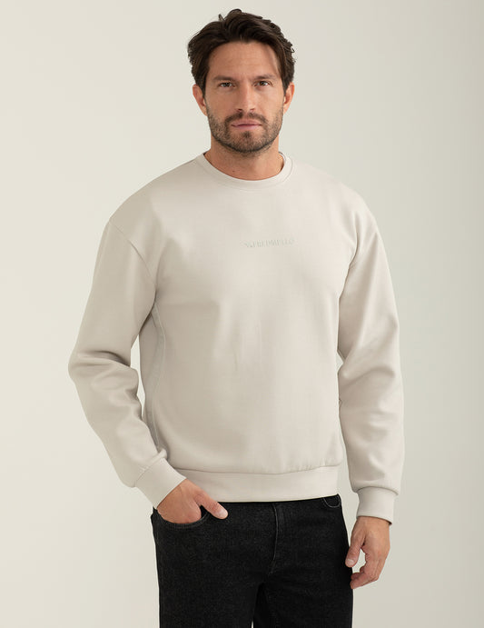 Felpa in interlock girocollo uomo ice fm24w27fg cc-a0005