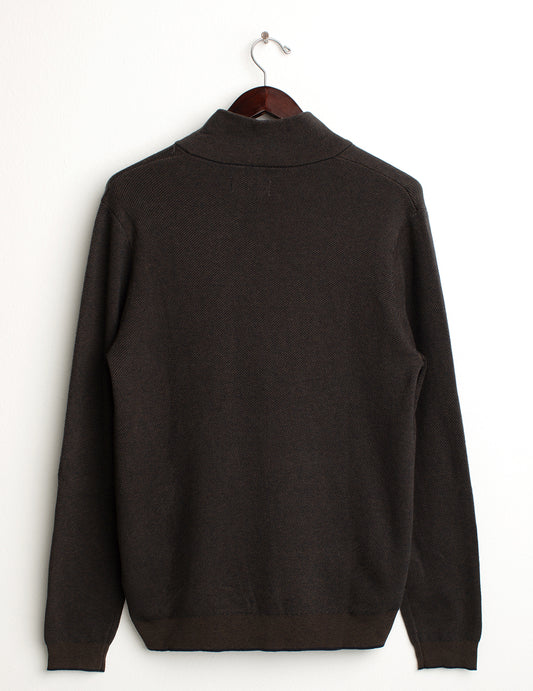 ALT03Maglia mezza zip a collo alto uomo blue fm24w56mm cc-a0601 Maglia mezza zip a collo alto