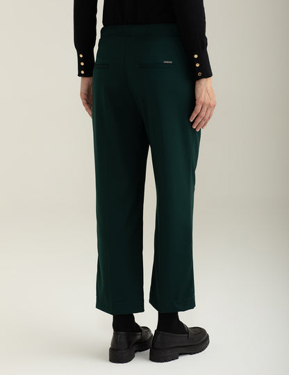 Pantalone in tessuto diagonale