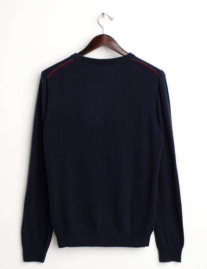 Maglia girocollo a maniche lunghe