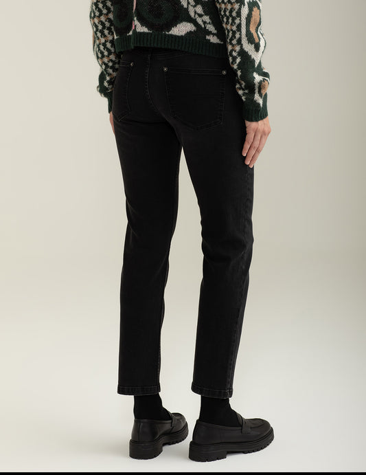 Pantalone in denim stretch - back - 002