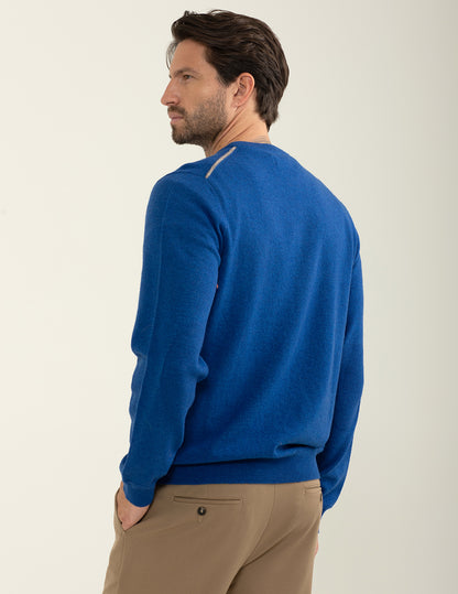 Maglia girocollo a maniche lunghe