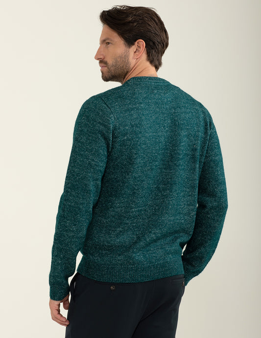 Maglia girocollo a maniche lunghe - back - 002