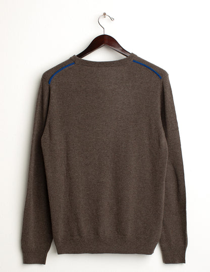 Maglia girocollo a maniche lunghe