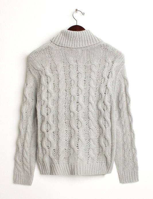 ALT03Long sleeve turtleneck sweater woman gray fw24w39md cc-a0902 Long sleeve turtleneck sweater