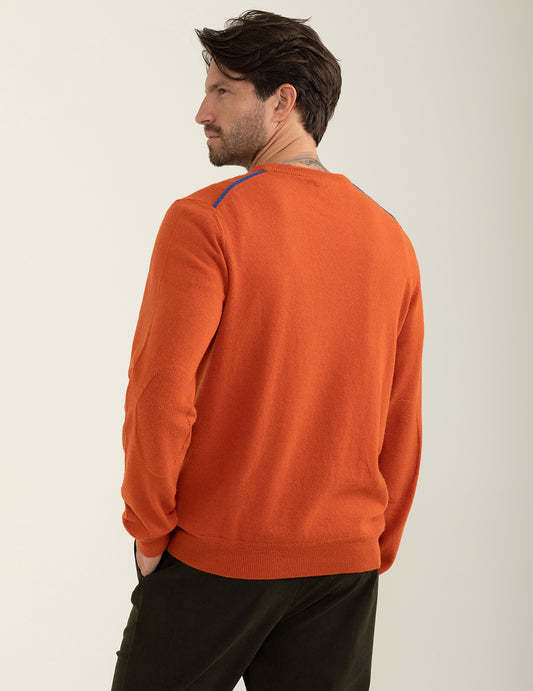Maglia girocollo a maniche lunghe - back - 002