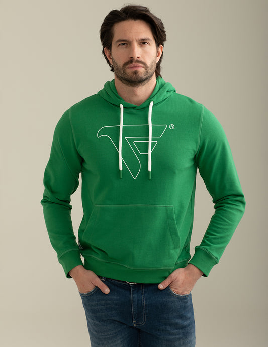 Hoodie man green fm25s17fc cc-a0801 Hoodie