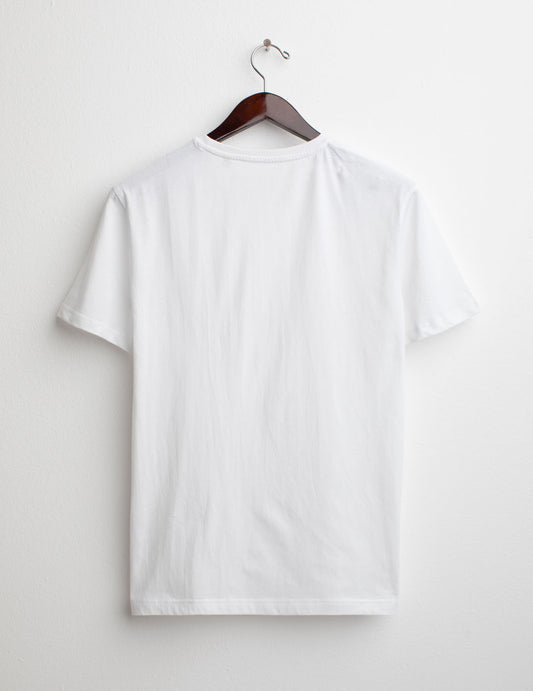 ALT03Short Sleeve Crew-Neck T-shirt man white fm25s18tg cc-a0001 Short Sleeve Crew-Neck T-shirt