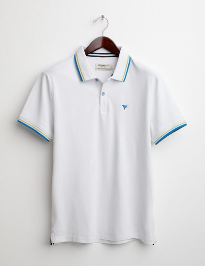 Short Sleeve Piquet Stretch Polo Shirt