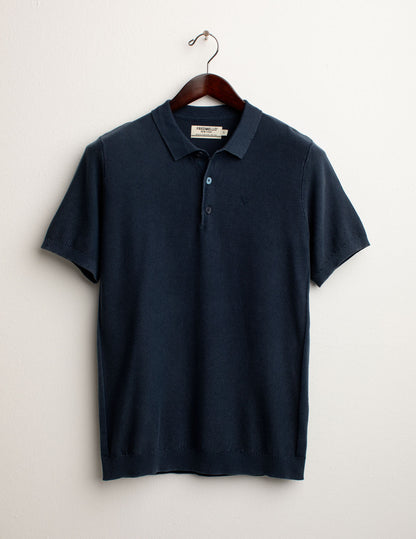 Piquet Stitch Knit Polo