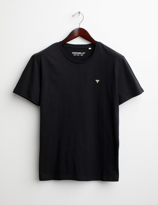 Jersey Short Sleeve Crew Neck T-shirt man black fm25s01tg cc-a0951 Jersey Short Sleeve Crew Neck T-shirt