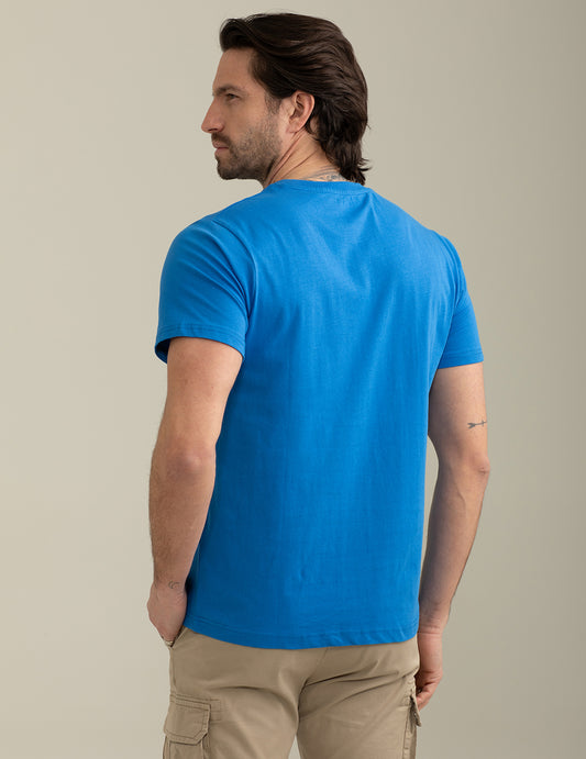 ALT03Jersey Short Sleeve Crew Neck T-shirt man bluette fm25s01tg cc-a0606 Jersey Short Sleeve Crew Neck T-shirt