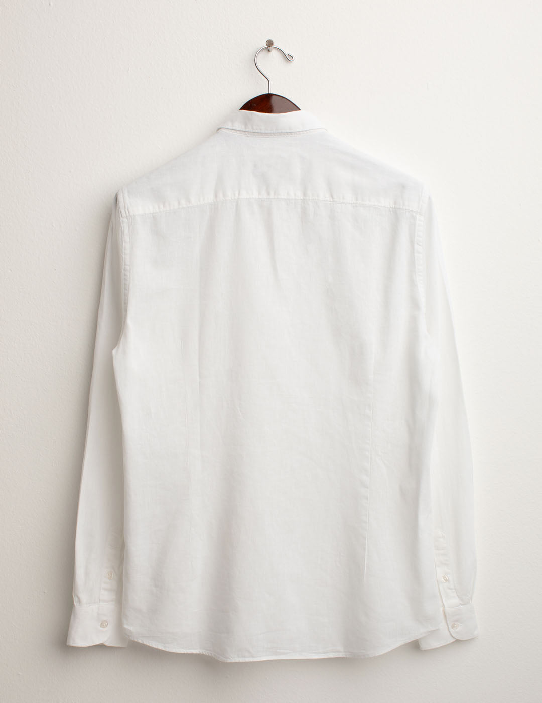 Camicia in Misto Lino uomo white fm25s02cu cc-a0001 Camicia in Misto Lino