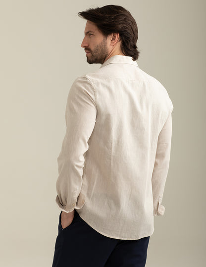 Camicia in Misto Lino