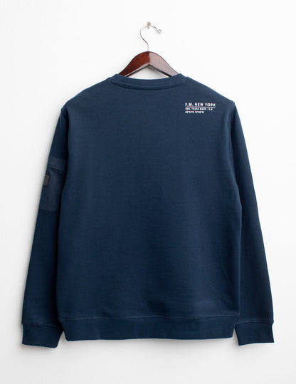 Crew-neck sweatshirt