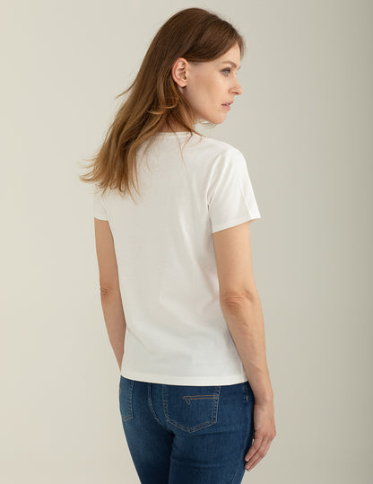 T-shirt Girocollo a Manica Corta