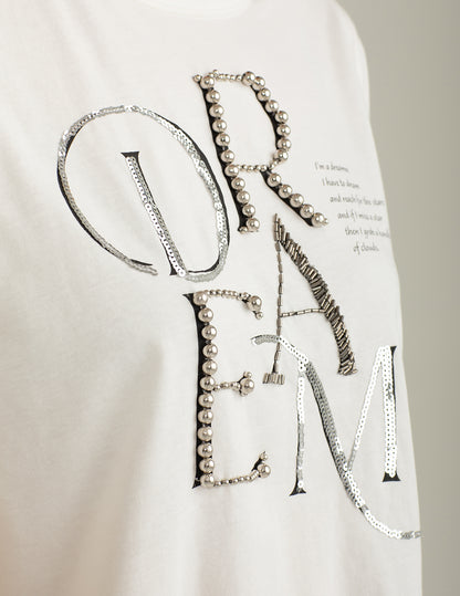 T-shirt Girocollo a Manica Corta