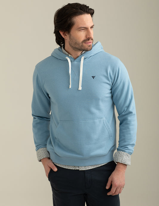 Hoodie man light blue fm25s02fc cc-a1001 Hoodie