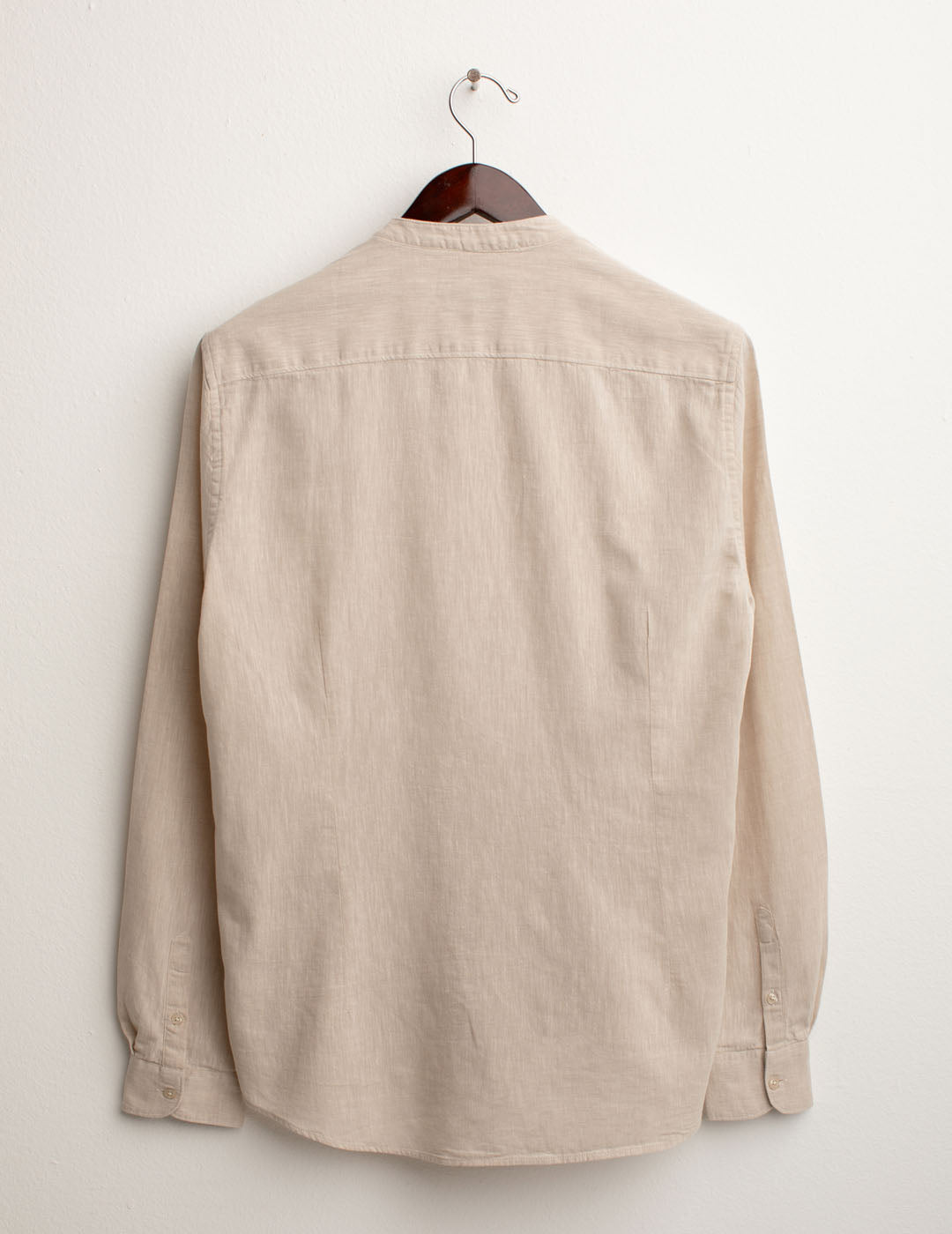 Camicia Coreana Misto Lino uomo desert fm25s03cu cc-a0105 Camicia Coreana Misto Lino