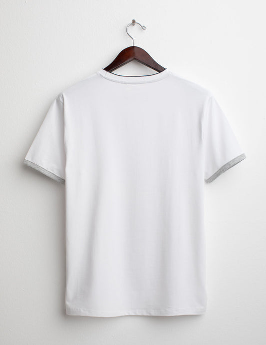 T-shirt a Manica Corta in Jersey Tecnico Stretch - back - 002