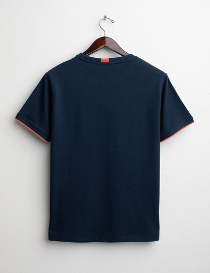 T-shirt a Manica Corta in Piquet Tecnico Stretch