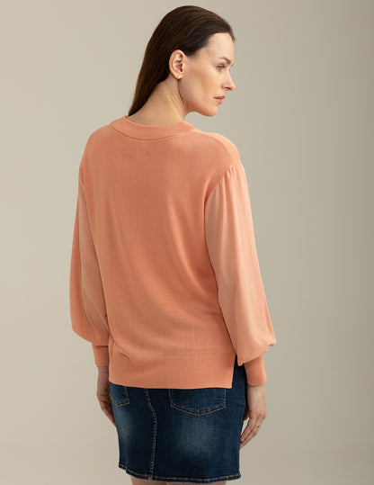 Maglia Girocollo a Manica Lunga