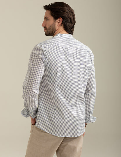 Voile Shirt Printed Allover