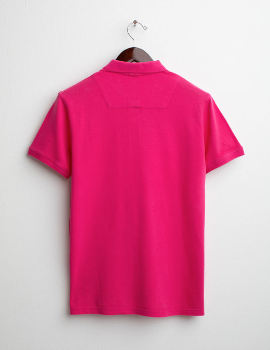 ALT03Piquet Short Sleeve Polo man fucsia fm25s02qu cc-a0408 Piquet Short Sleeve Polo