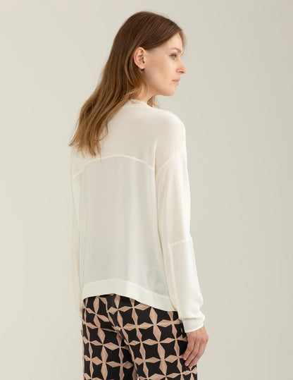 Long Sleeve V-neck Sweater