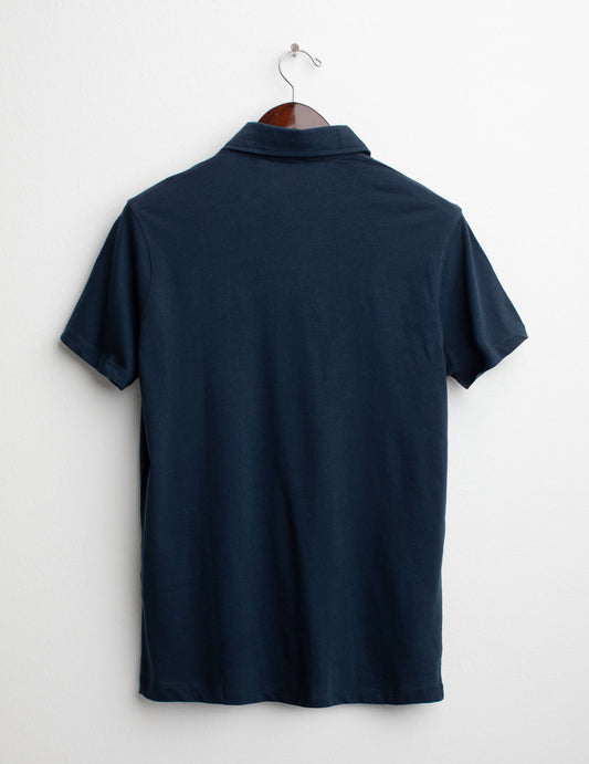 ALT03Short Sleeve Polo man blue fm25s05qu cc-a0601 Short Sleeve Polo
