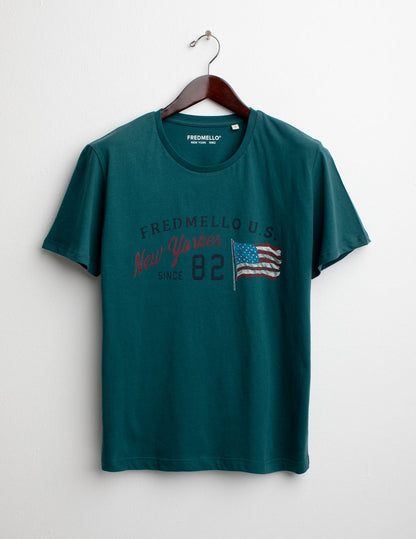 Short Sleeve Crew-Neck T-shirt