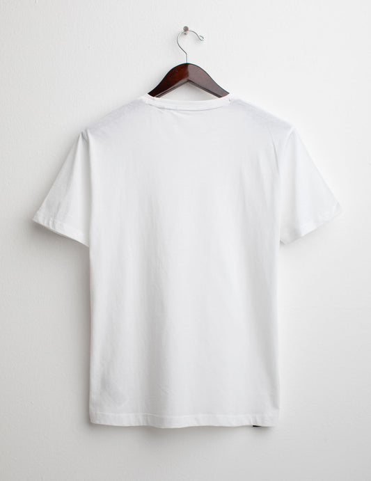 ALT03Short Sleeve Crew-Neck T-shirt man white fm25s05tg cc-a0001 Short Sleeve Crew-Neck T-shirt