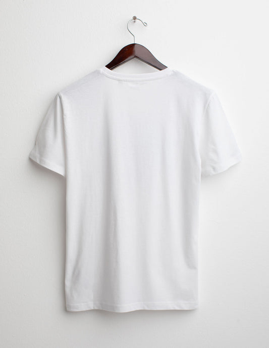 ALT03Short Sleeve Crew-Neck T-shirt man white fm25s11tg cc-a0001 Short Sleeve Crew-Neck T-shirt