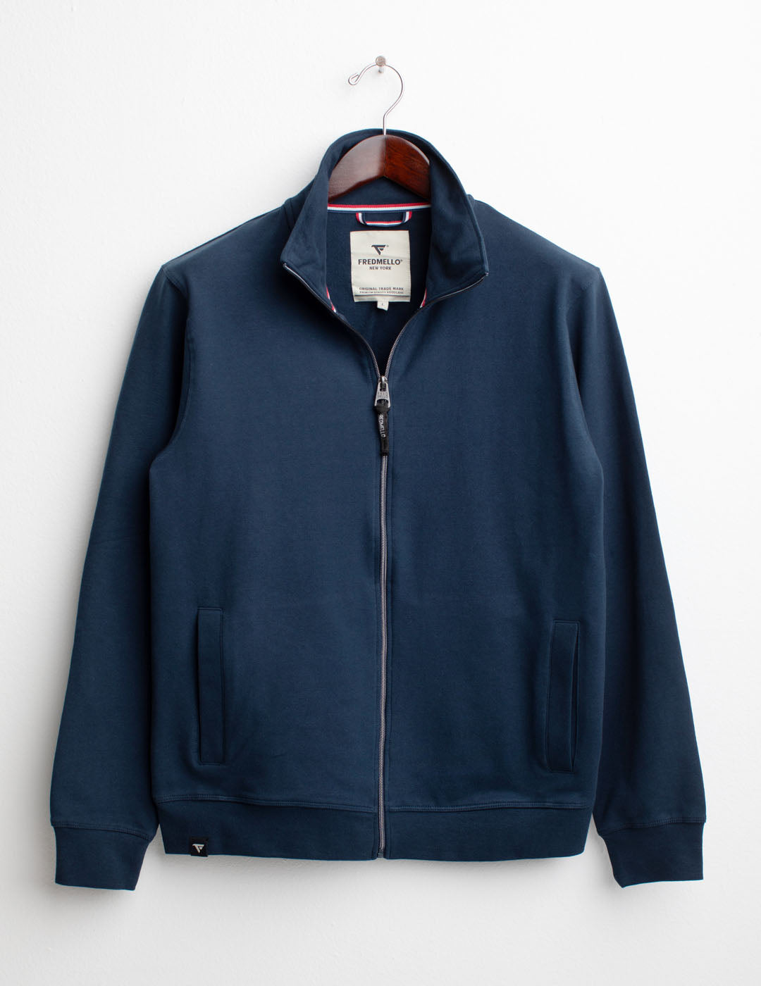 Felpa Full Zip Collo a listino uomo blue fm25s06fz cc-a0601 Felpa Full Zip Collo a listino