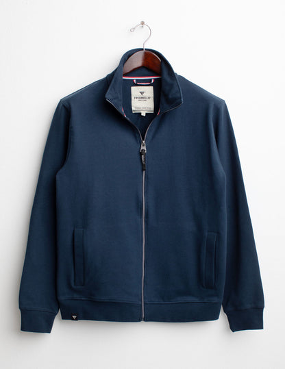 Felpa Full Zip Collo a listino