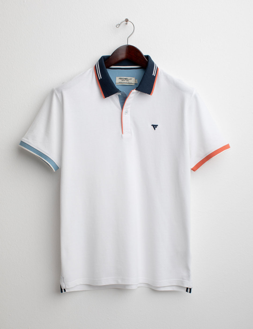 Polo a Manica Corta in Piquet uomo white fm25s06qu cc-a0001 Polo a Manica Corta in Piquet