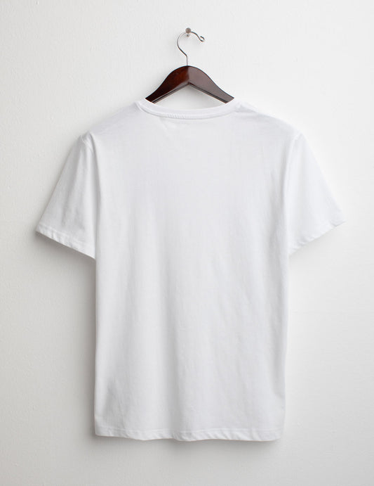 ALT03Short Sleeve Crew-Neck T-shirt man white fm25s14tg cc-a0001 Short Sleeve Crew-Neck T-shirt