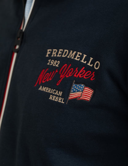 Sweatshirt Full Zip Collar