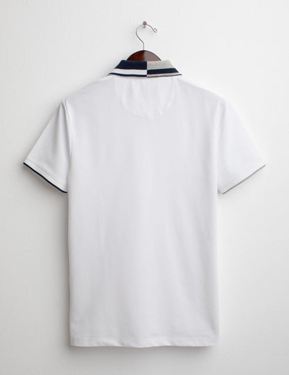 Polo a Manica Corta in Piquet Stretch