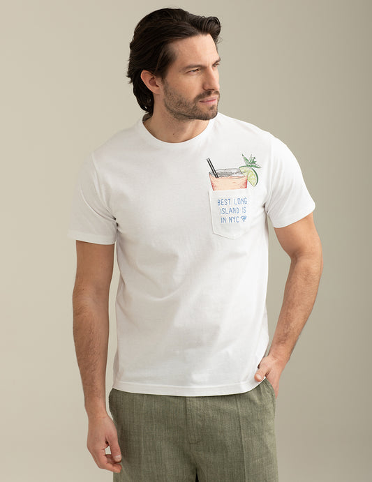 T-shirt Girocollo a Manica Corta uomo white fm25s24tg cc-a0001 T-shirt Girocollo a Manica Corta