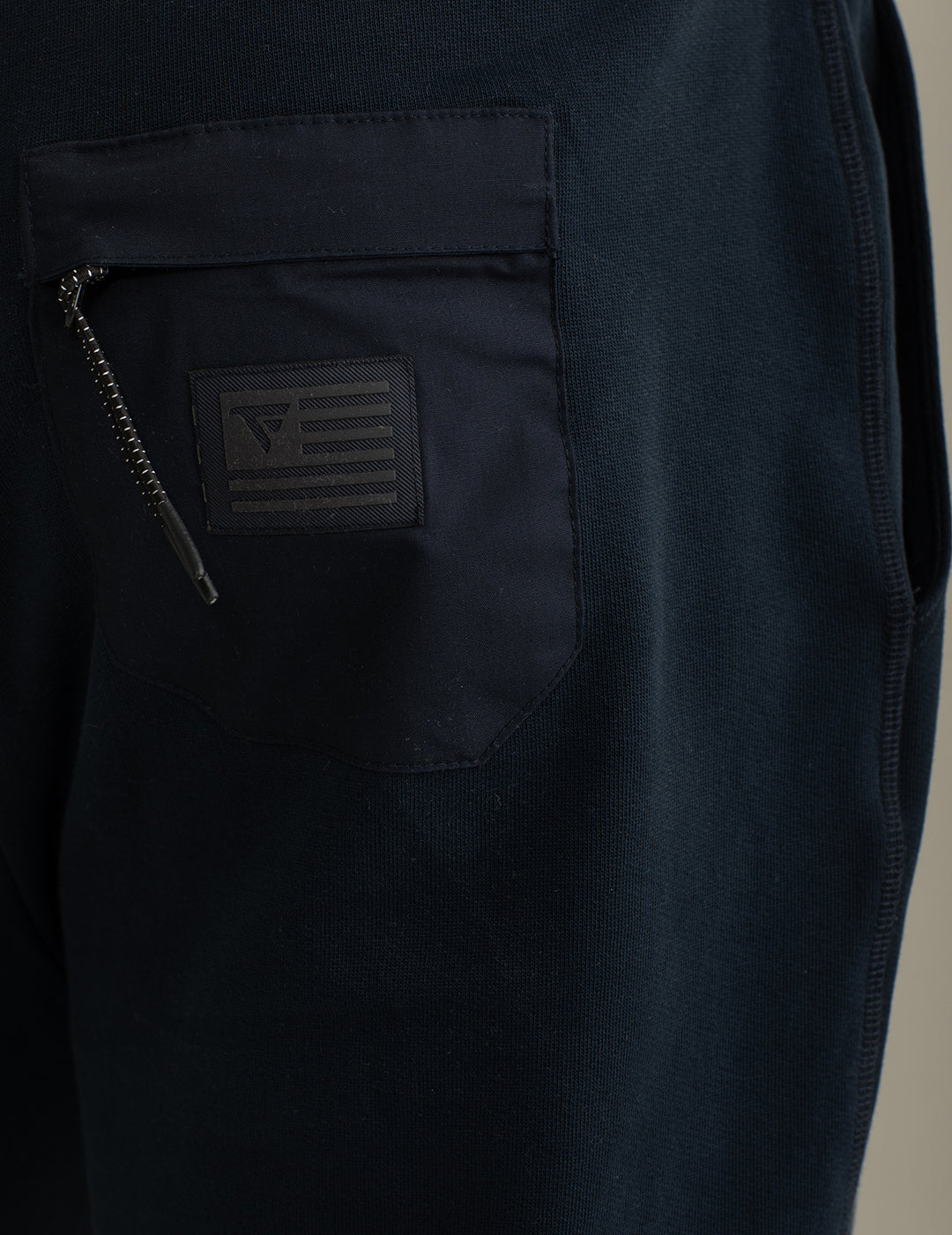 Pantalone in Felpa con Dettagli Tecnici uomo blue fm25s05pf cc-a0601 Pantalone in Felpa con Dettagli Tecnici