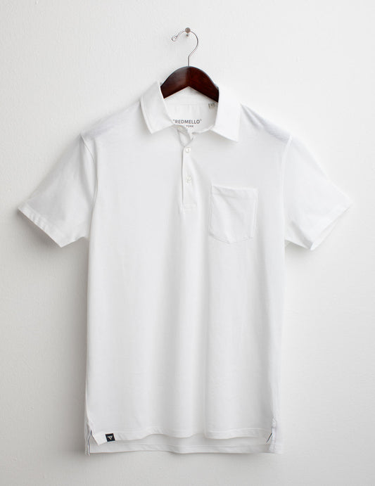 Short Sleeve Polo man white fm25s05qu cc-a0001 Short Sleeve Polo