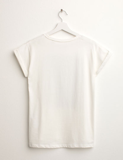 T-shirt Girocollo a Manica Corta