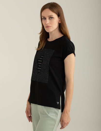 T-shirt Girocollo a Manica Corta