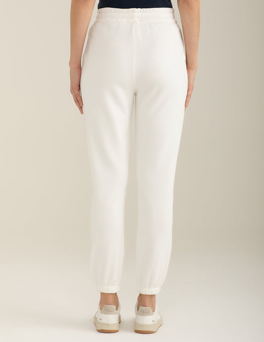 ALT03Pantalone in Felpa donna off white fw25s01pf cc-a0002 Pantalone in Felpa