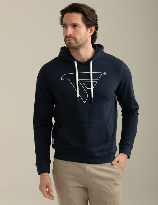 Hoodie man blue fm25s17fc cc-a0601 Hoodie